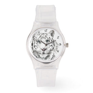 Montre Original Tiger Watercolor Chinese Zodiac Birthday