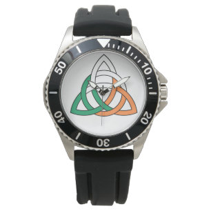 Montre Original Triquetra cercle noeud céleste Irlande Dr