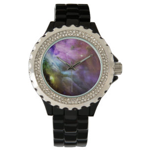 Montre Orion Nebula violet tourbillons NASA