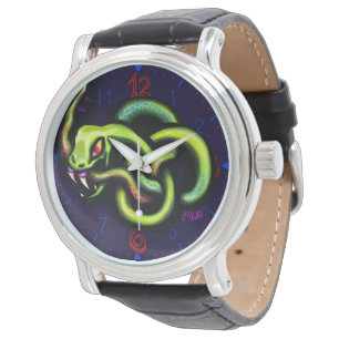 Montre Ouroboros Snake Tattoo Art eWatch