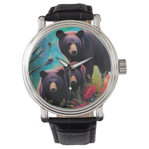 Montre Ours de Momma et petits