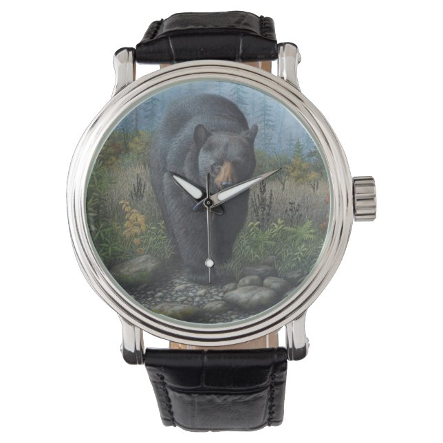 Montre Ours noir masculin (devant)