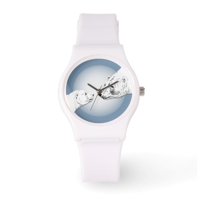 Montre Ours polaire Observateur Faune Art Ours Ours Montr (Recto)