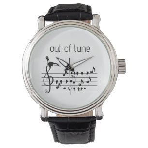 Montre Out of Tune, toucan rejoignant les oiseaux chanteu