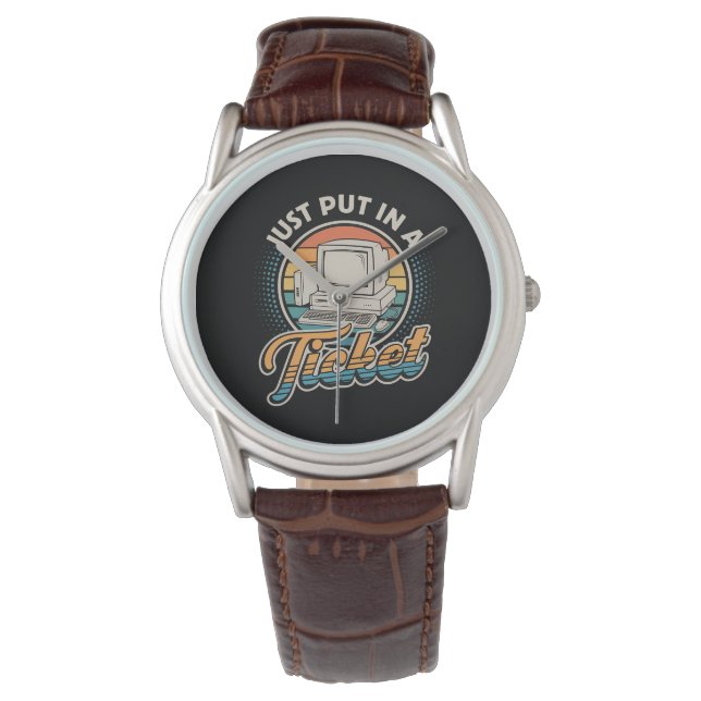 Montre Ouvrez simplement un ticket de support technique d (devant)