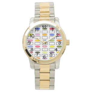 Montre Ovales et Rectangles - Jardin Fleur