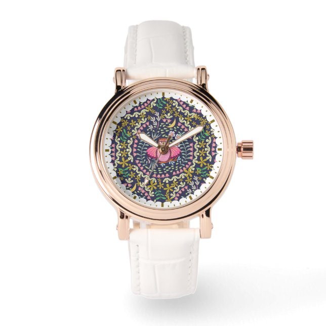 Montre Owl Folk Navy (Recto)