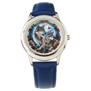 Montre Paire de loup à lunette en verre tendu