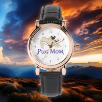 Paire de maman Pug Pugs Fawn Stylée