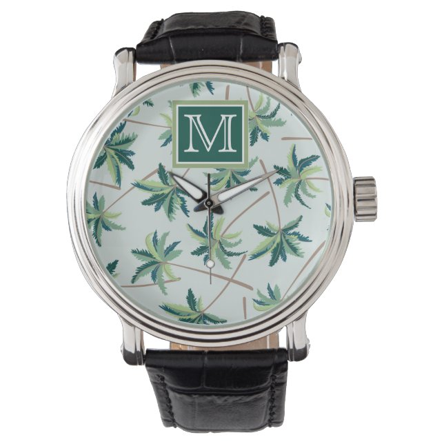 Montre Palais tropical foxtail | Add Your Initial (devant)