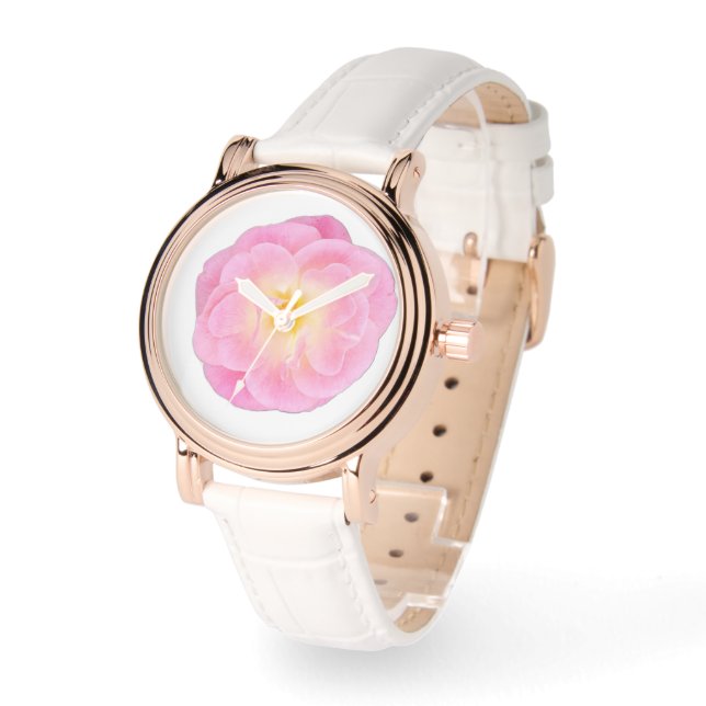 Montre Pale Pink Rose Watch (Angle)