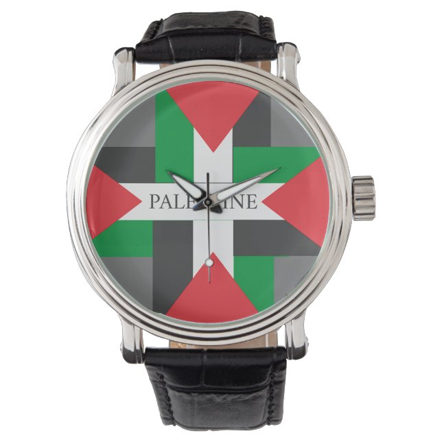 Montre Palestine Football Soccer Ball (devant)