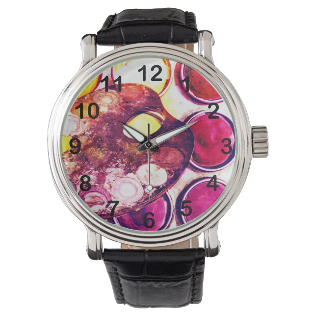 Montre Palette de l'artiste (devant)