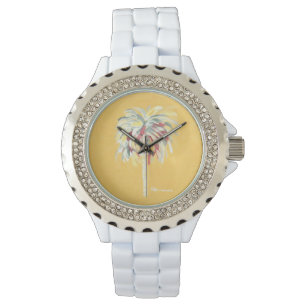 Montre Palm Tree - Jaune