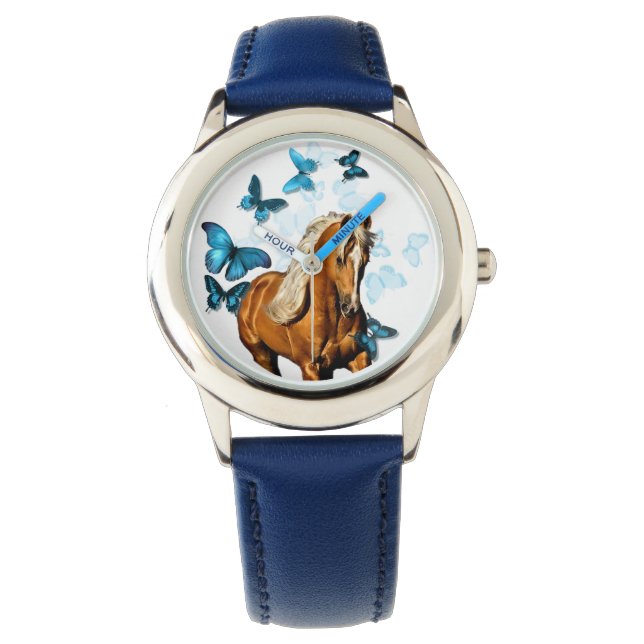 Montre Palomino et papillons (devant)