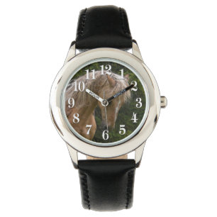Montre Palomino Peinture Horse & Forêt Photo