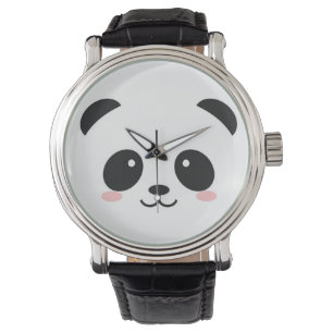 Montre Panda à visage joyeux