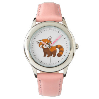 Montre Panda rouge mignonne