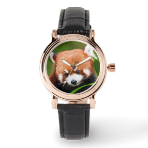 Montre Panda rouge mignonne