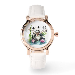 Montre Panda Wristwatch chinois féminin