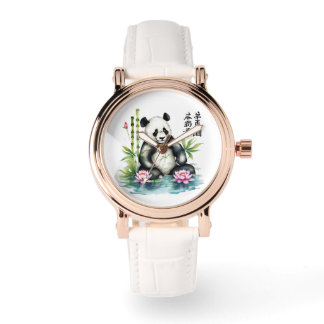 Montre Panda Wristwatch chinois féminin
