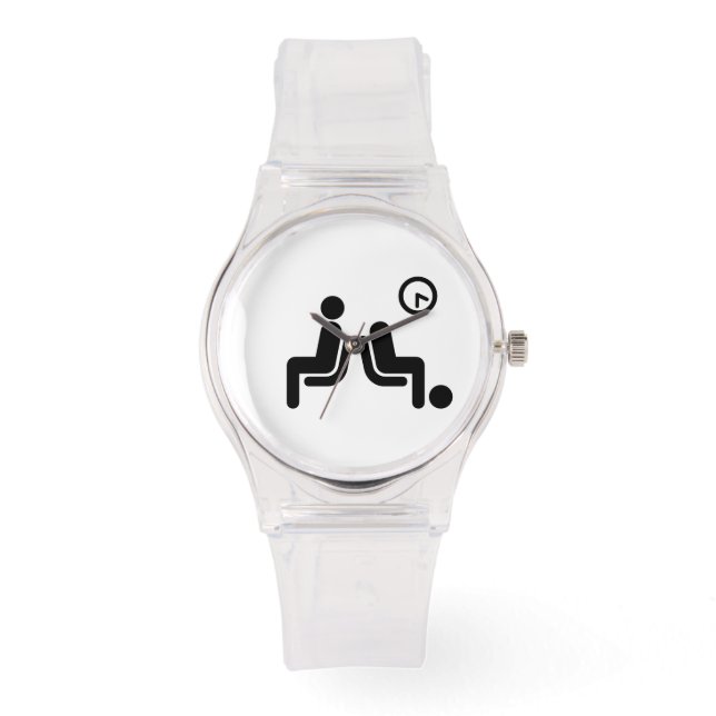 Montre Panneau d'attente long (Recto)