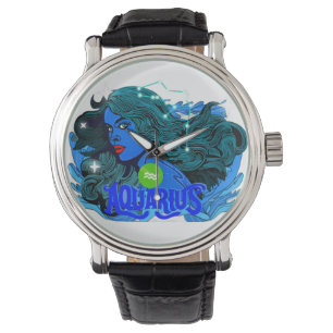 Montre Panneau étoile Aquarius Horoscope