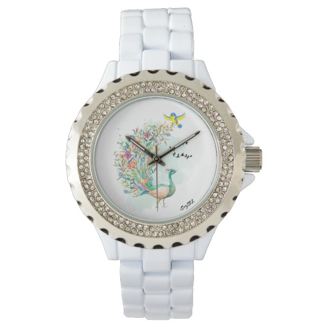 Montre paon (devant)