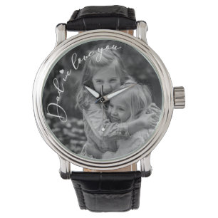 Montre Papa, on t'aime Photo