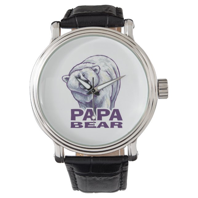 Montre Papa Polar Bear (devant)