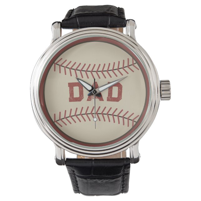 Montre Papa regarde le baseball (devant)