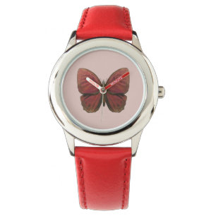 Montre Papillon Coq Rouge