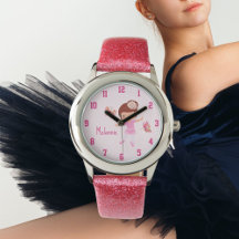 Papillon rose moderne Boho Ballerina