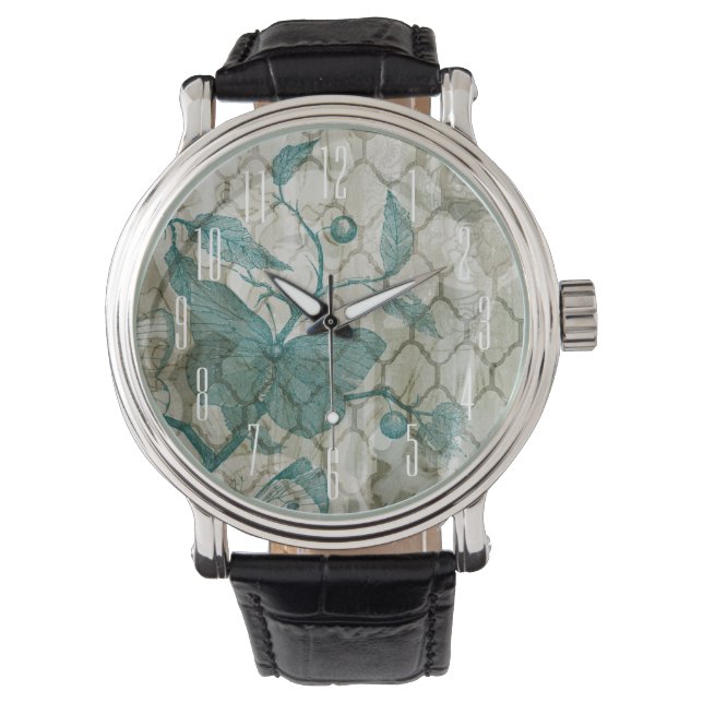 Montre Papillons arabes V (devant)
