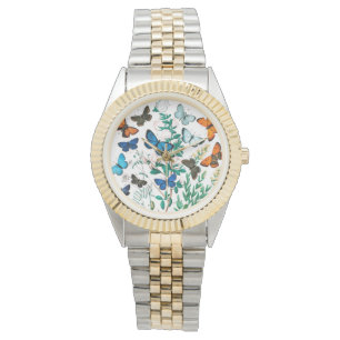 Montre Papillons, chenilles de William Forsell Kirby