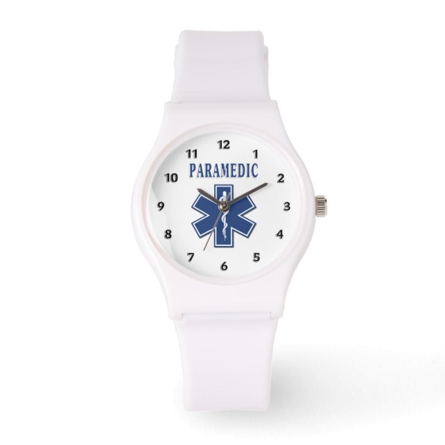 Montre Paramedic Blue Star of Life (Recto)