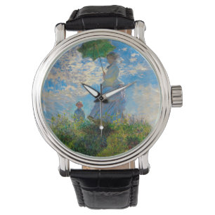 Montre Parasol Monet Femme Impressionnisme