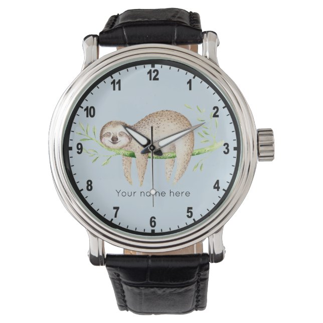 Montre Parfum heureux personnalisé (devant)