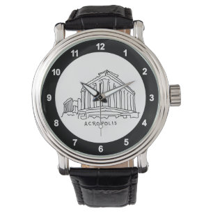 Montre Parthenon Acropole Athènes Grèce Voyage Souvenir