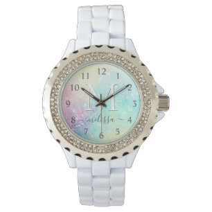 Montre Parties scintillant Coloré Glamour Joli Motif