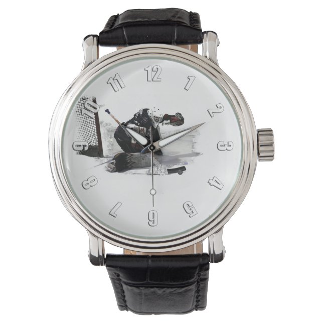 Montre Pas De But Ici ! -Joueur de hockey (devant)