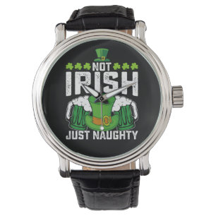 Montre Pas Irlandais Juste Drôle Moche St Patrick's Day