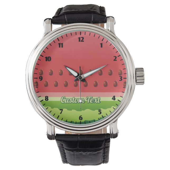 Montre Pastèque (devant)