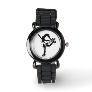 Montre Patinage sur glace en Silhouette