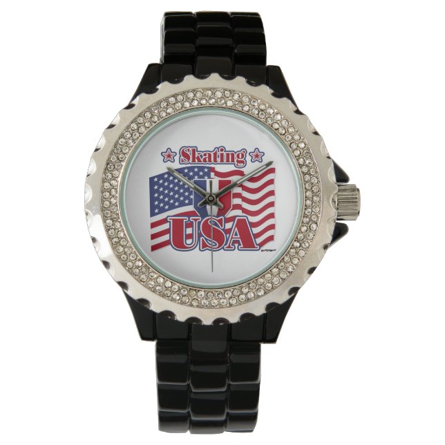 Montre Patinage USA (devant)