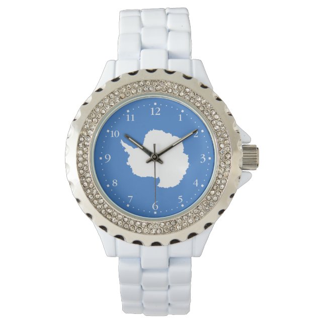Montre Patriotic Antarctica Flag (devant)