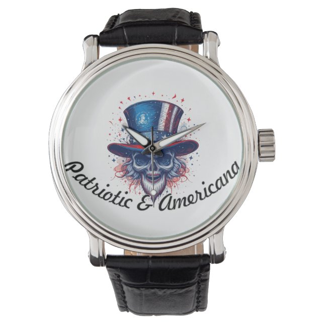 Montre Patriotique & Americana (devant)