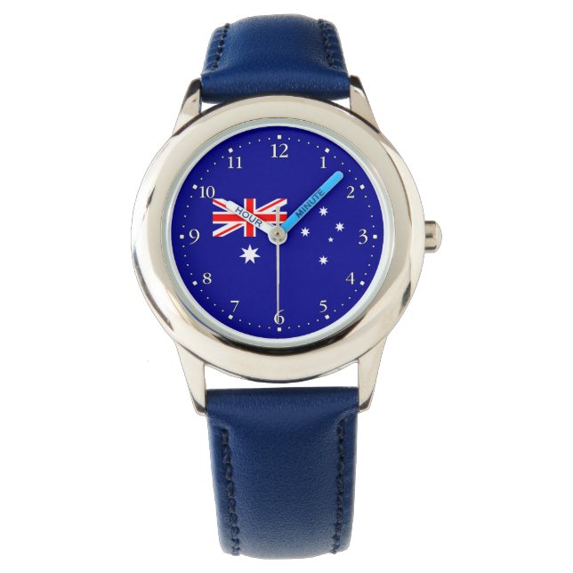 Montre Patriotique Australian Flag Watch (devant)