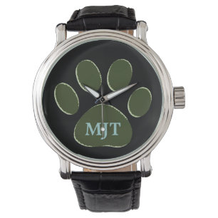 Montre patte chien personnalisée