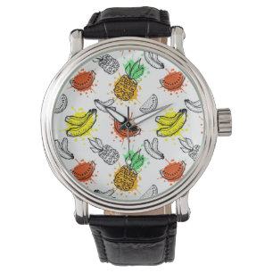 Montre Patters de Vector Graphic Seamless